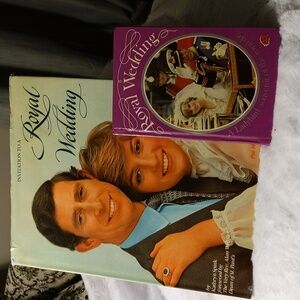 Crescent| Royal Wedding Vintage Coffee Table Book & Royal Wedding Ladybug Book